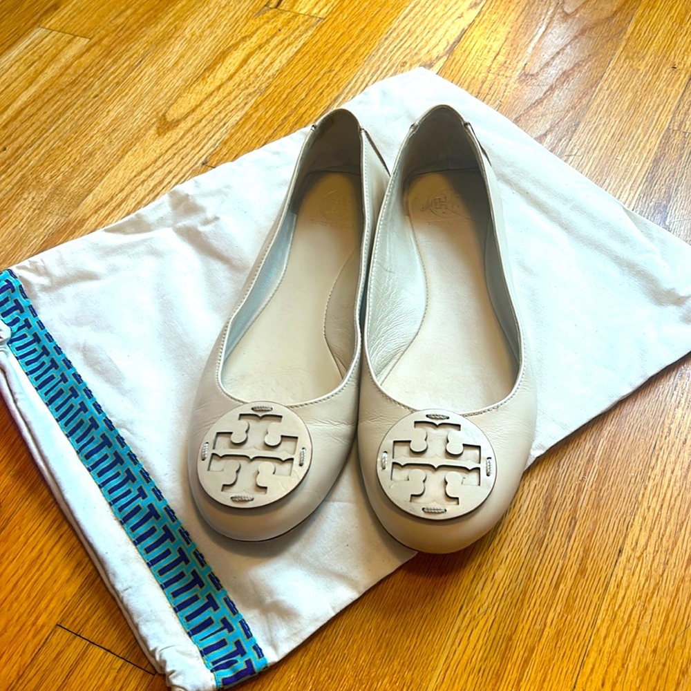 Tory Burch Dulce de Leche Reva Deconstructed Ballet Flat